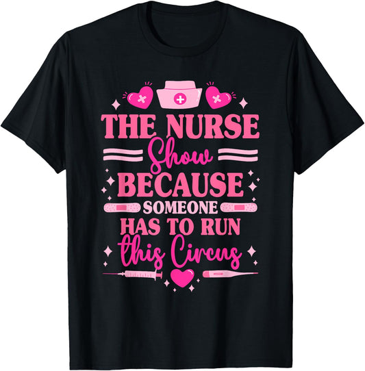 RN Nurse Funny T-Shirt - T-Shirt | Black