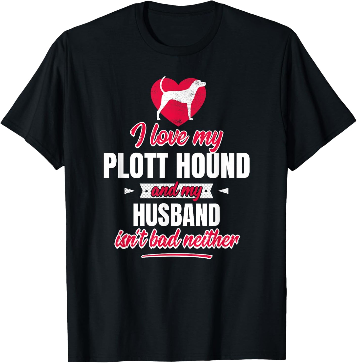 Plott Hound T-Shirt - T-Shirt | Black