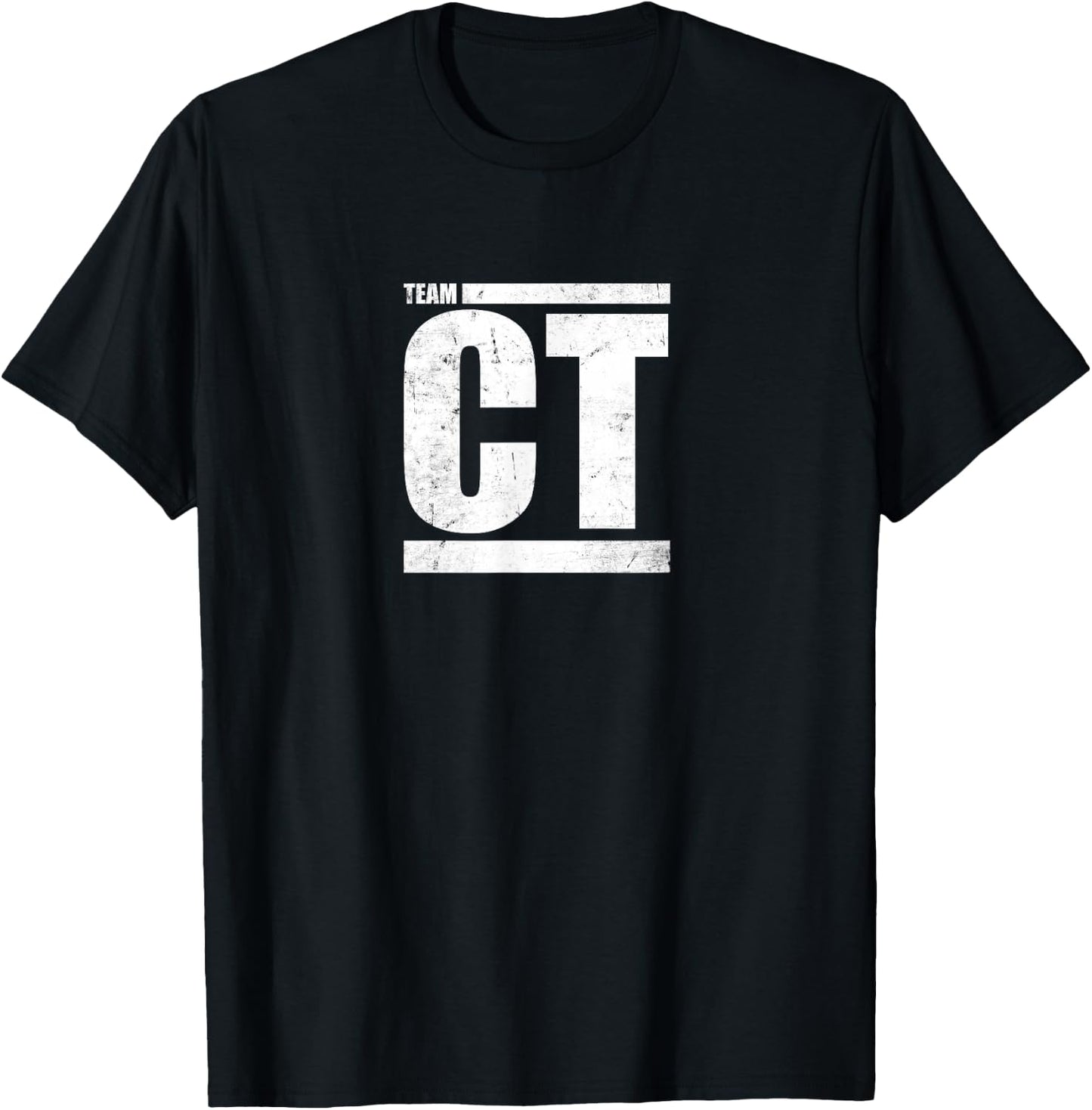 Team CT Challenge (Distressed) T-Shirt - T-Shirt | Black
