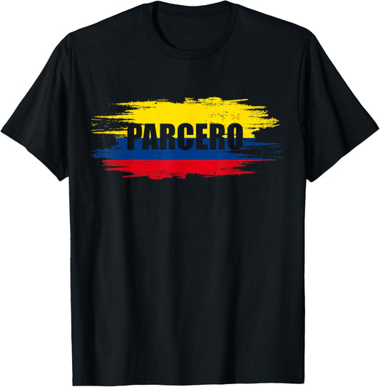 Parcero Colombia Slang Design T-Shirt - T-Shirt | Black
