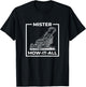 Mister Mow-It-All Funny Lawn Mower Gardener Saying Dad Joke T-Shirt - T-Shirt | Black