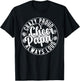 Crazy Proud Cheer Papa Of A Cheerleader Papa Grandpa T-Shirt - T-Shirt | Black