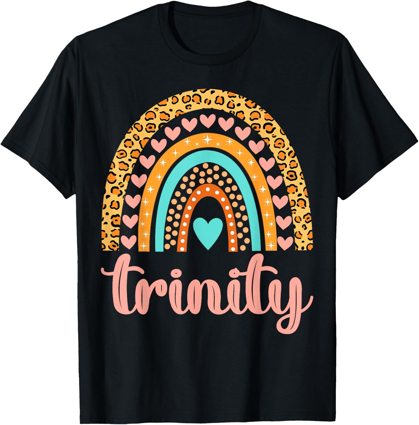 Trinity Trinity Name Birthday Shirt Gift T-Shirt - T-Shirt | Black