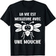 Humor Fly Insect Life is Better with a Fly , Black, S T-Shirt - T-Shirt | Black