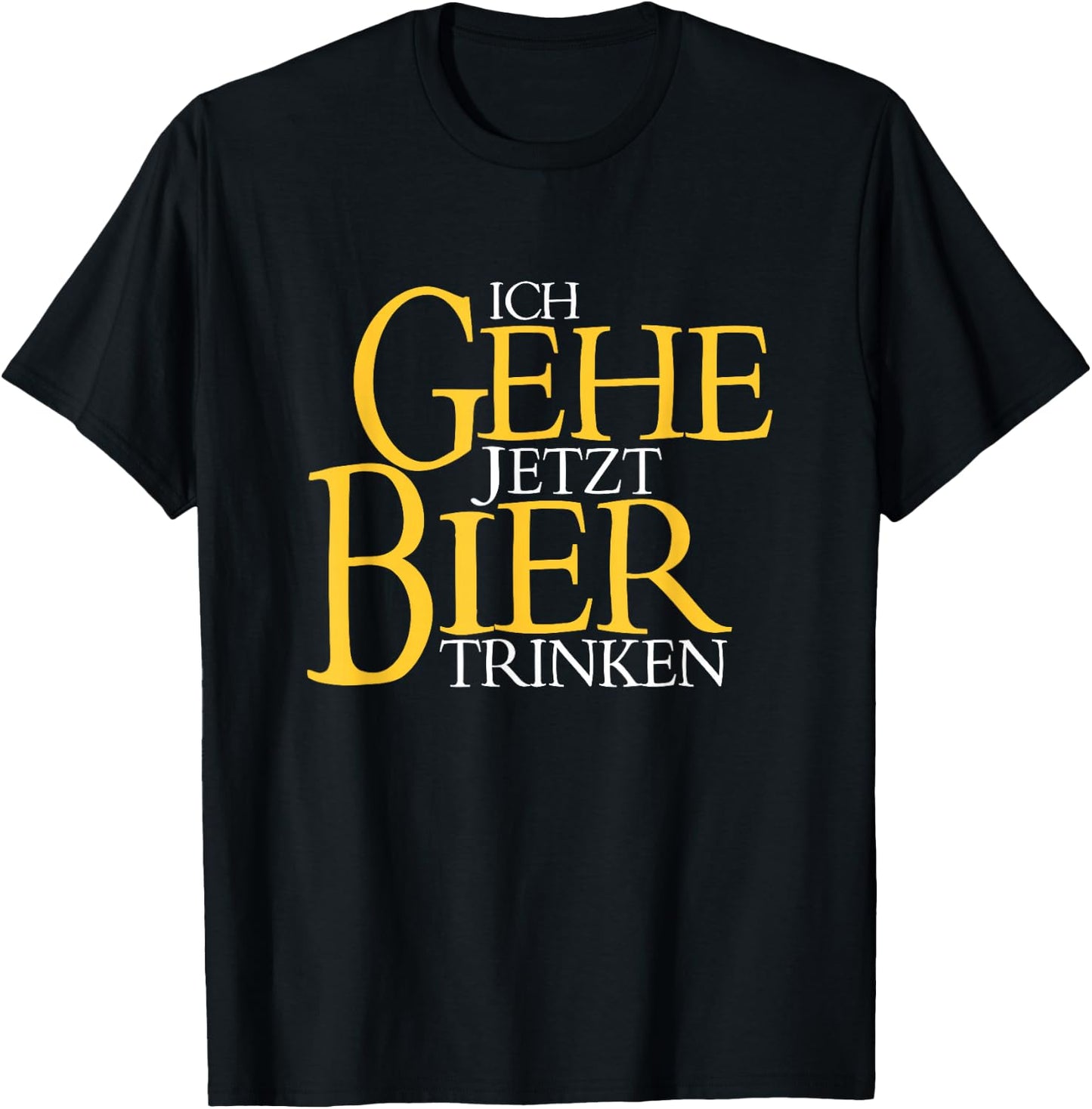 Men's with The Lord of the Beer Design Printed on Both Sides, black, s T-Shirt - T-Shirt | Black