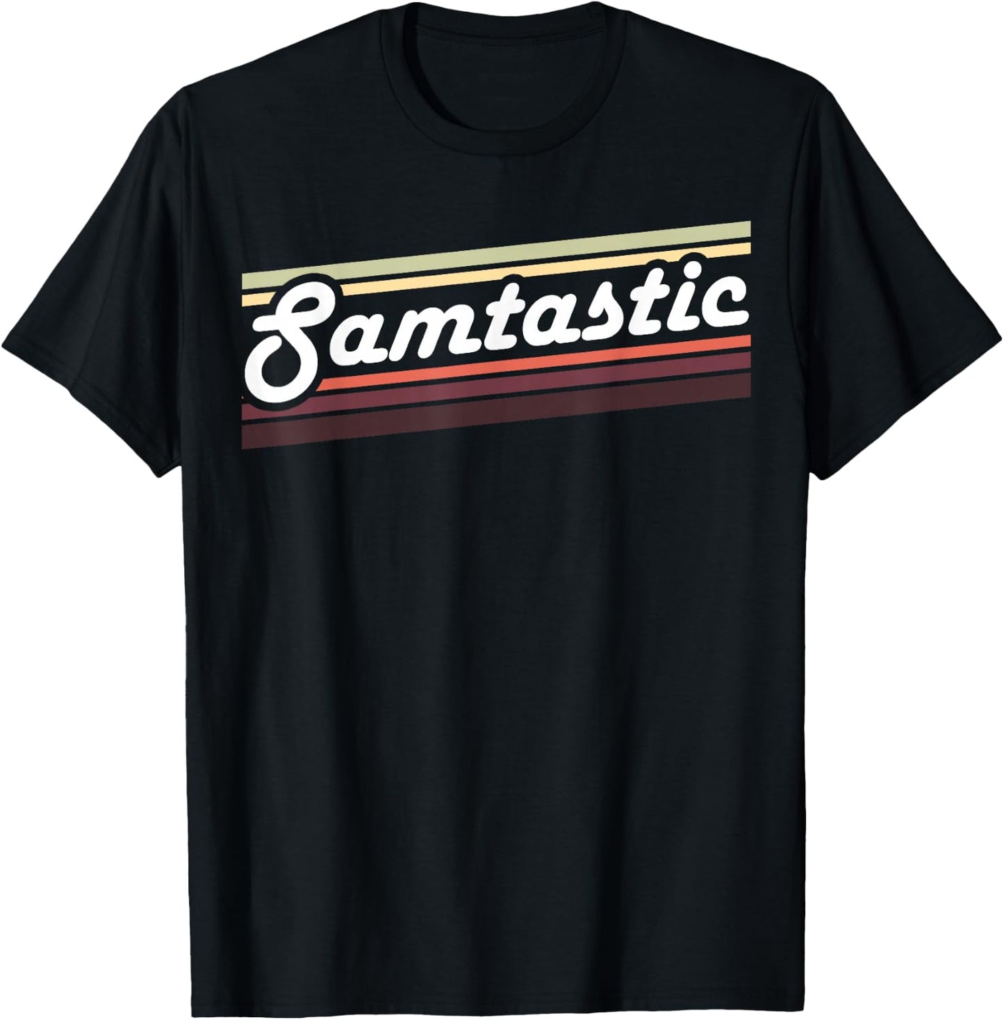 Personalized Name Samantha name like Sam T-Shirt - T-Shirt | Black