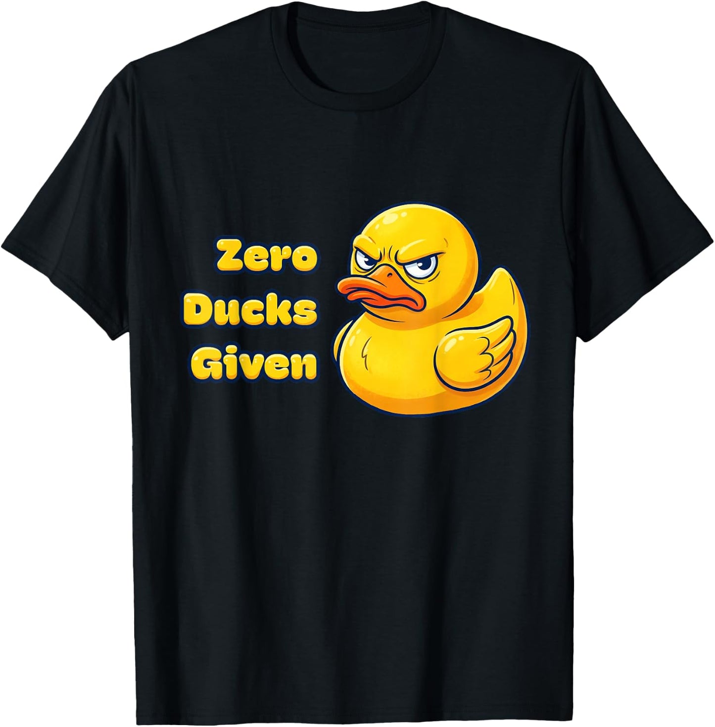 Zero Ducks Given T-Shirt - T-Shirt | Black