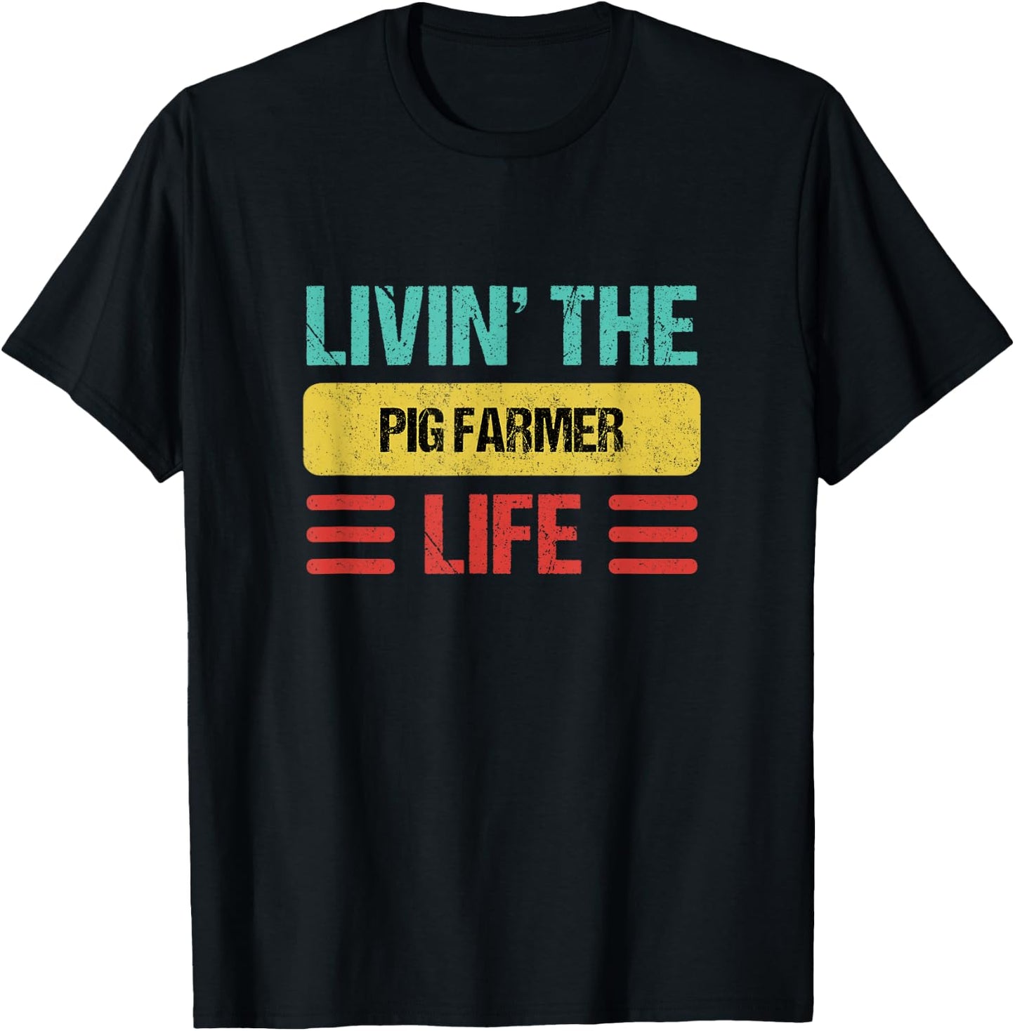 Pig Farmer T-Shirt - T-Shirt | Black
