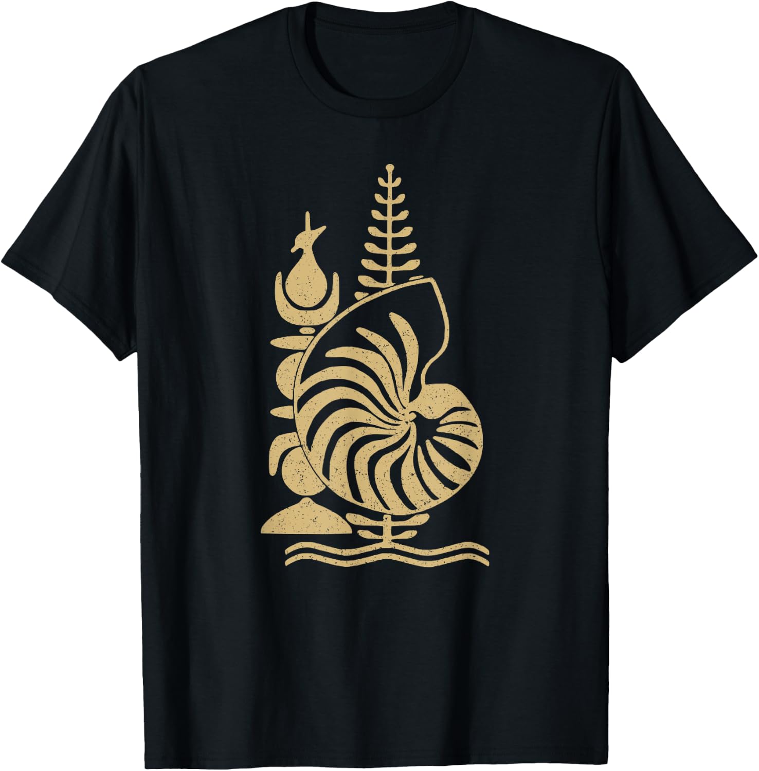 Flag of Caledonia Symbol T-Shirt - T-Shirt | Black