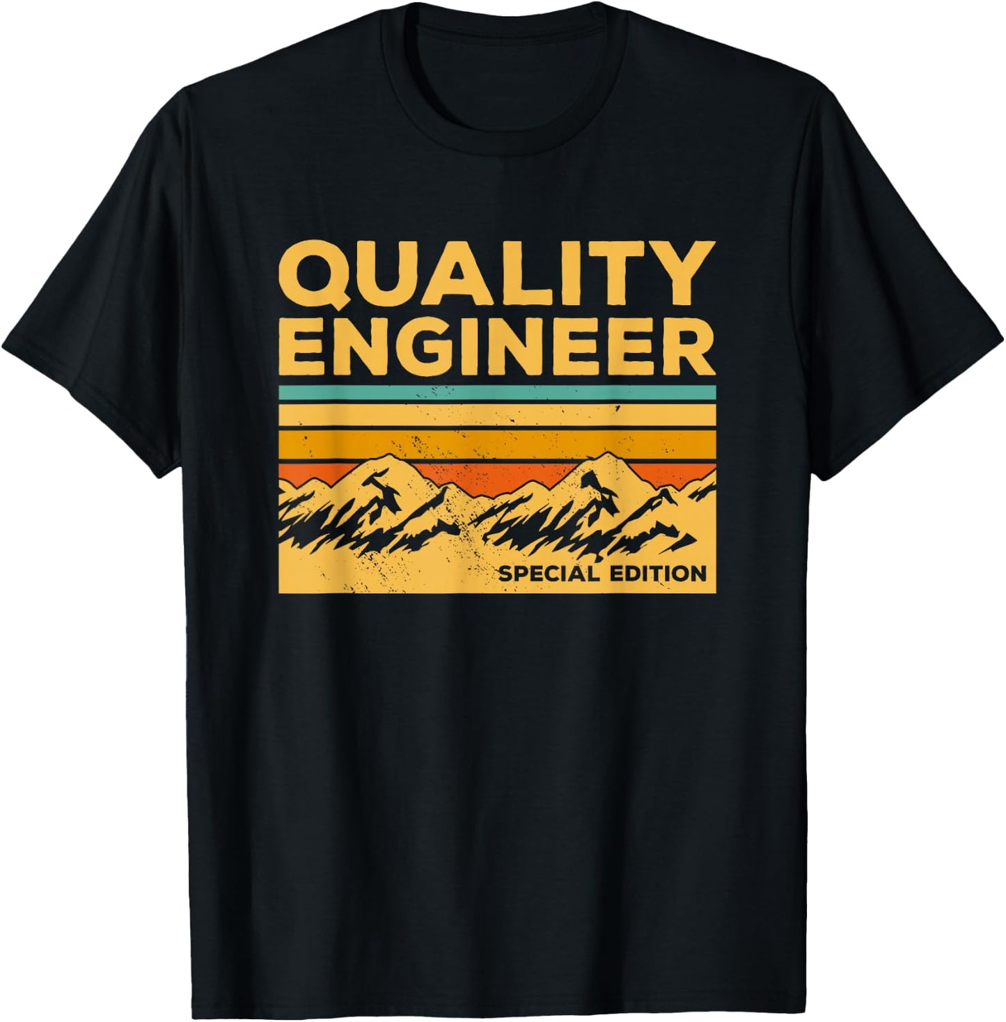 Quality Engineer Engineering T-Shirt - T-Shirt | Black