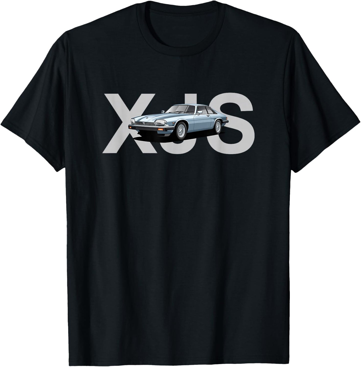 British Classic Sports Cars Famous Jaguars T-Shirt - T-Shirt | Black