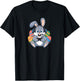 Easter Day Bunny Gamer Video Gaming Boys Men Kids T-Shirt - T-Shirt | Black