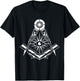 Freemason Emblem , Black, S T-Shirt - T-Shirt | Black