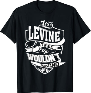 It's a LEVINE Thing Gifts T-Shirt - T-Shirt | Black