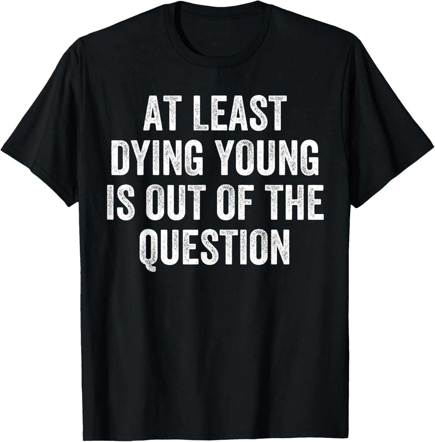 Funny Getting Older 40's 50's 40th Birthday Bday Sarcastic T-Shirt - T-Shirt | Black
