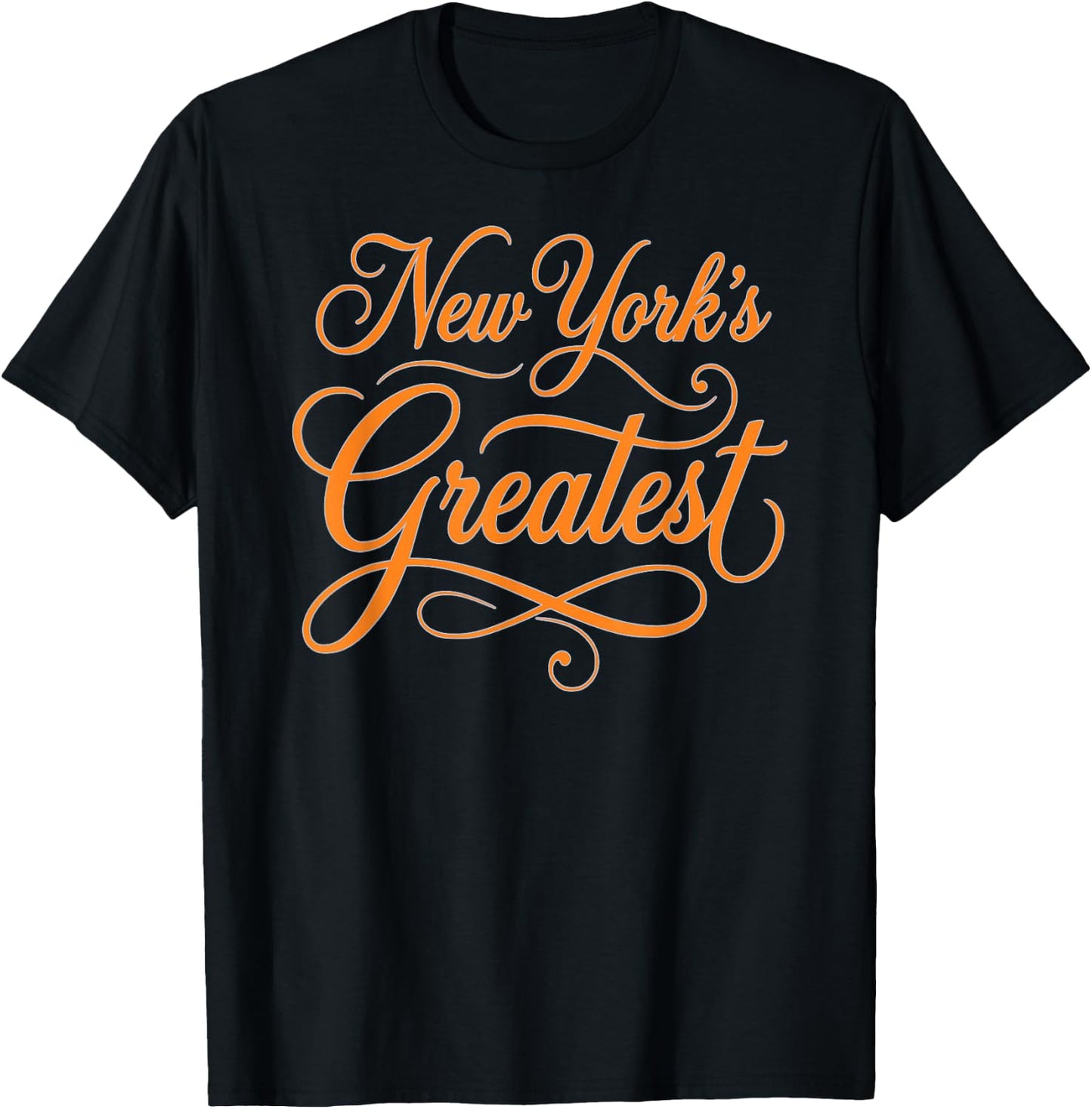 New York's Greatest Script T-Shirt - T-Shirt | Black