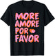 More Amore Por Favor X Mehr Liebe - Selbstliebe Selflove , black T-Shirt - T-Shirt | Black