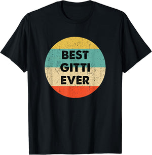 Gitti Vorname - Klassisch, Schwarz, , Kurzarm, , S (EU) T-Shirt - T-Shirt | Black