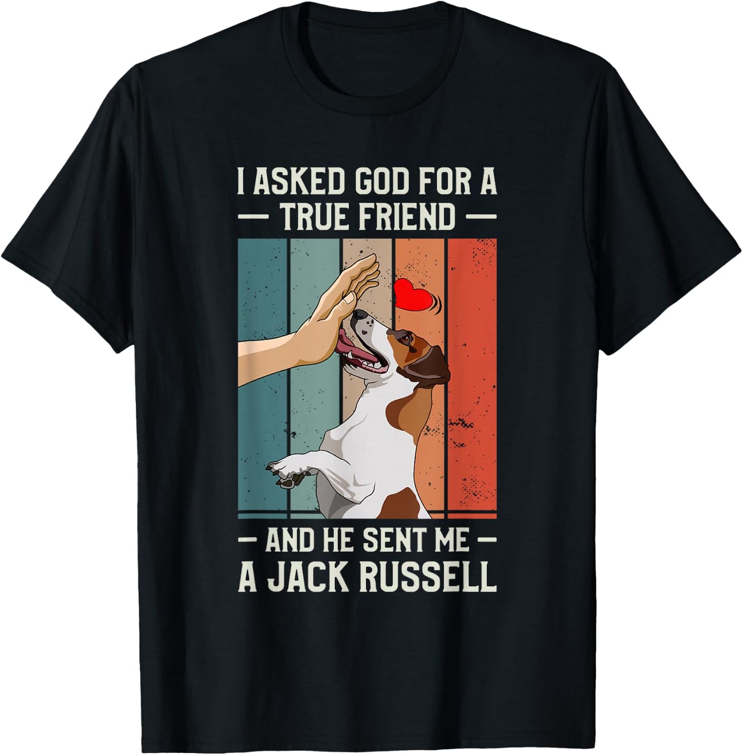 Jack Russell Terrier Jack Russells Dog T-Shirt - T-Shirt | Black