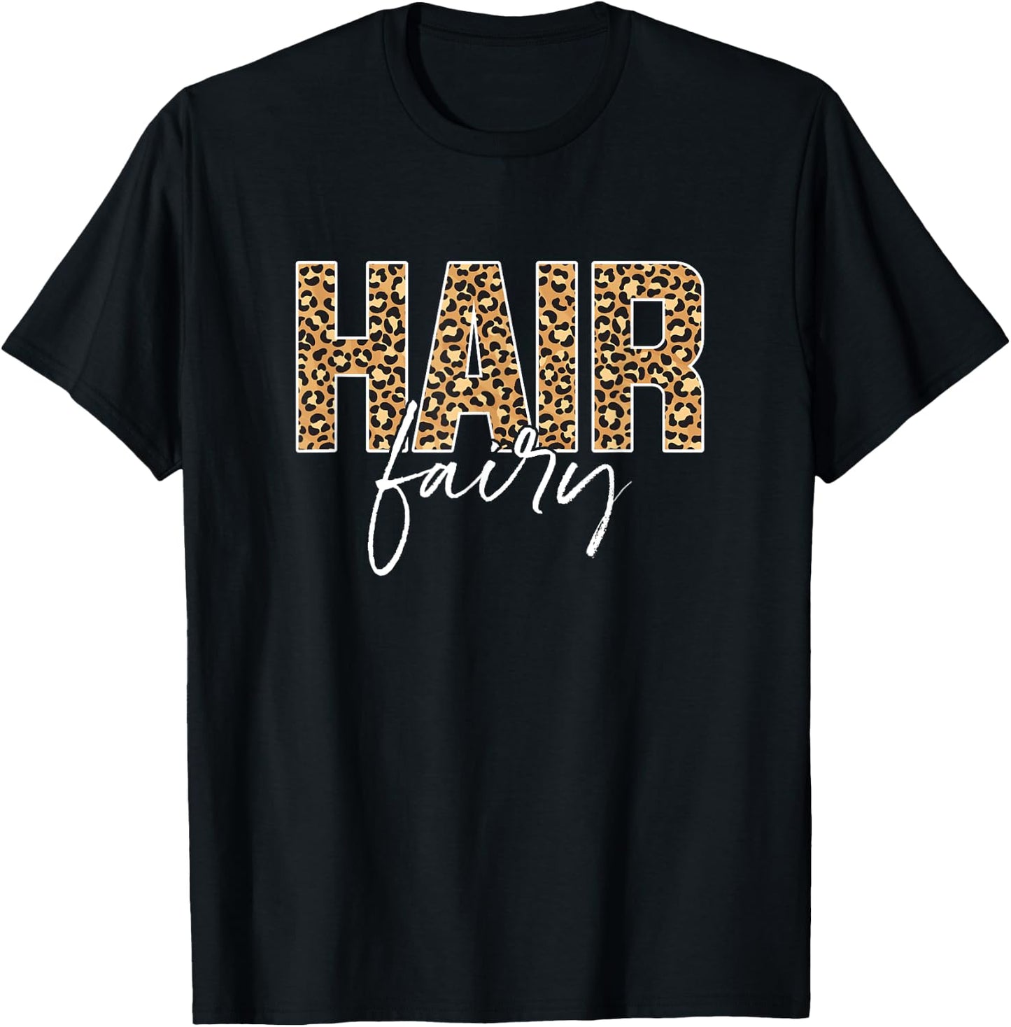 Hair Fairy Hairstylist Hairdresser Hair Stylist T-Shirt - T-Shirt | Black