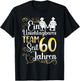 Diamantene Hochzeit 60 Jahre Verheiratet Hochzeitstag T-Shirt - T-Shirt | Black