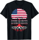 American Grown with Austrian Roots T-Shirt - T-Shirt | Black