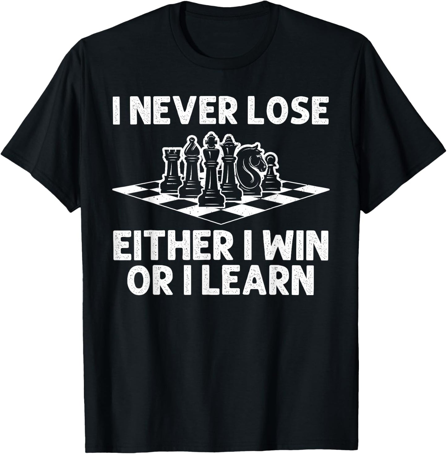 Cool Chess Design Women Chess Lover Chess Player T-Shirt - T-Shirt | Black