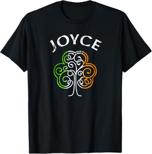Joyce Irish Family Name T-Shirt - T-Shirt | Black