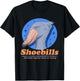 Shoebills Because | Shoebill Stork Bird T-Shirt - T-Shirt | Black