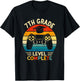 Seventh Grade Grad 2026 7th Grade Level Complete 2026 T-Shirt - T-Shirt | Black