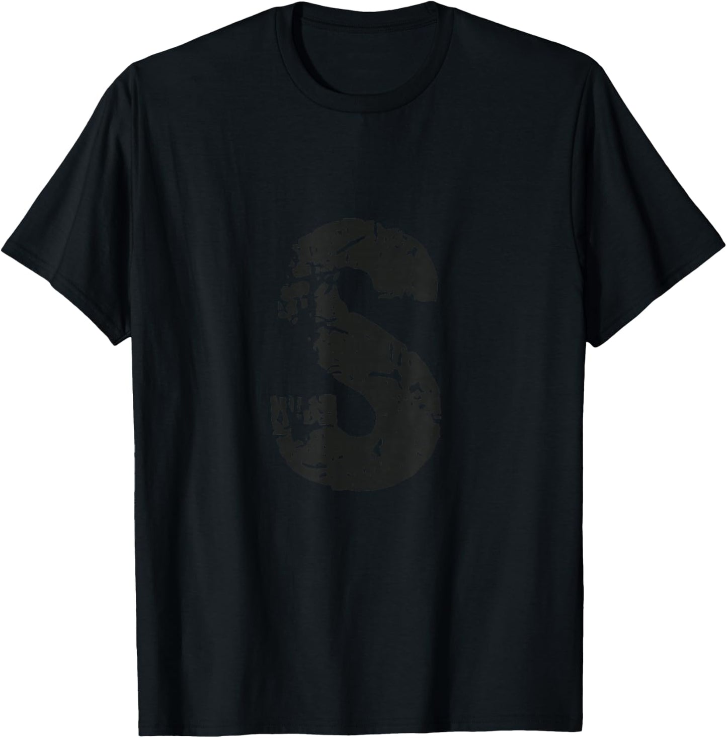 S Funny . T-Shirt - T-Shirt | Black