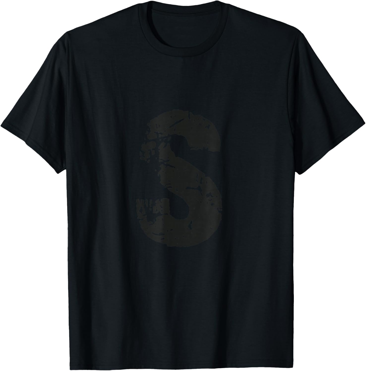 S Funny . T-Shirt - T-Shirt | Black