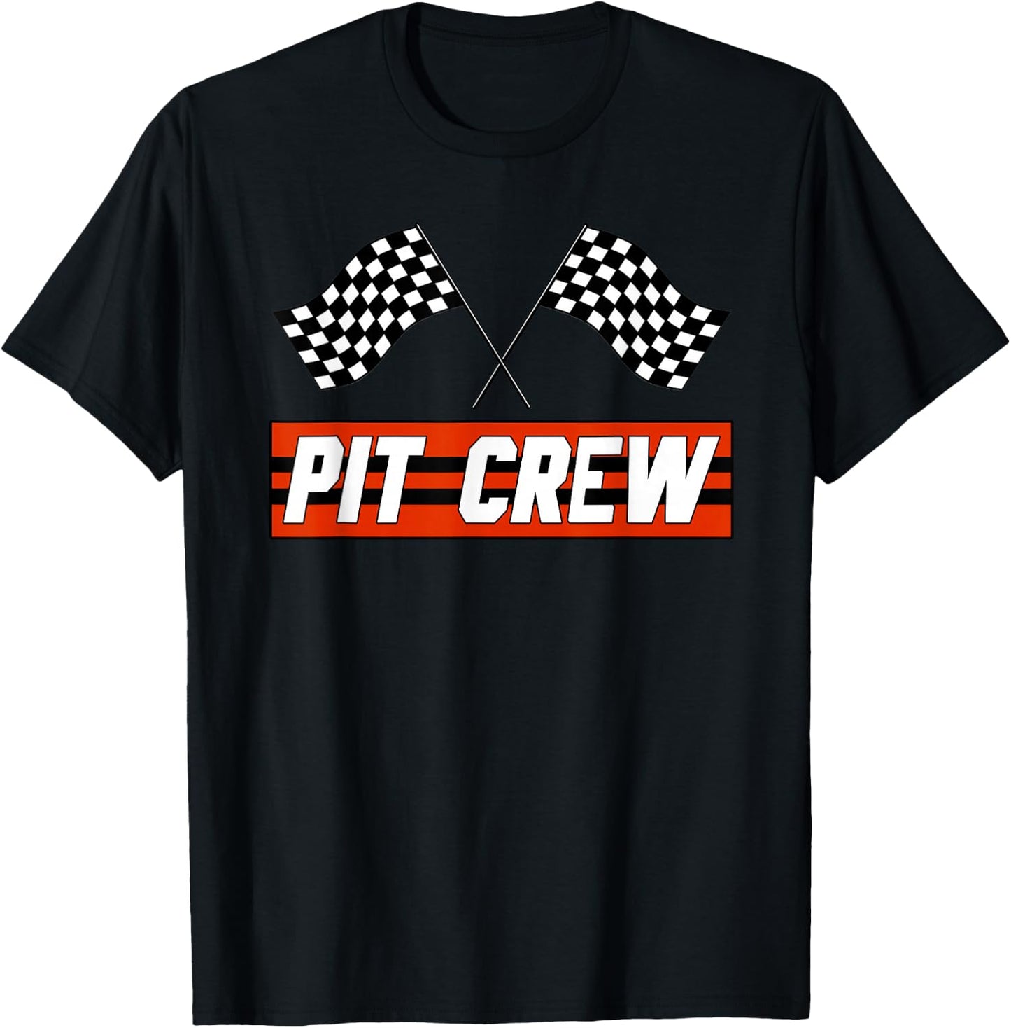 PIT CREW Race Car - Hosting Parties T-Shirt - T-Shirt | Black