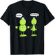 Quak and Magerquak Frog I Statement Word Game I Fun , black T-Shirt - T-Shirt | Black