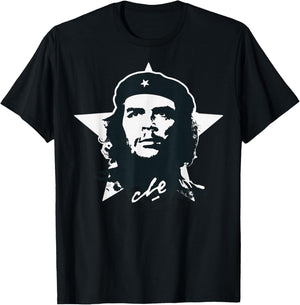 Che Guevara Shirt Étoile Révolution Cuba Rebelle Icône T-Shirt - T-Shirt | Black