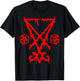 Lucifer Sigil Pentagram Devil Satanic Pentacle Gothic Satan T-Shirt - T-Shirt | Black