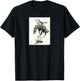 AmbiguiTee Art Western - Rodeo Cowgirl Riding Bucking Horse - Black - Small - Short Sleeve - Classic Fit - Cotton 65%, Polyester 35% T-Shirt - T-Shirt | Black