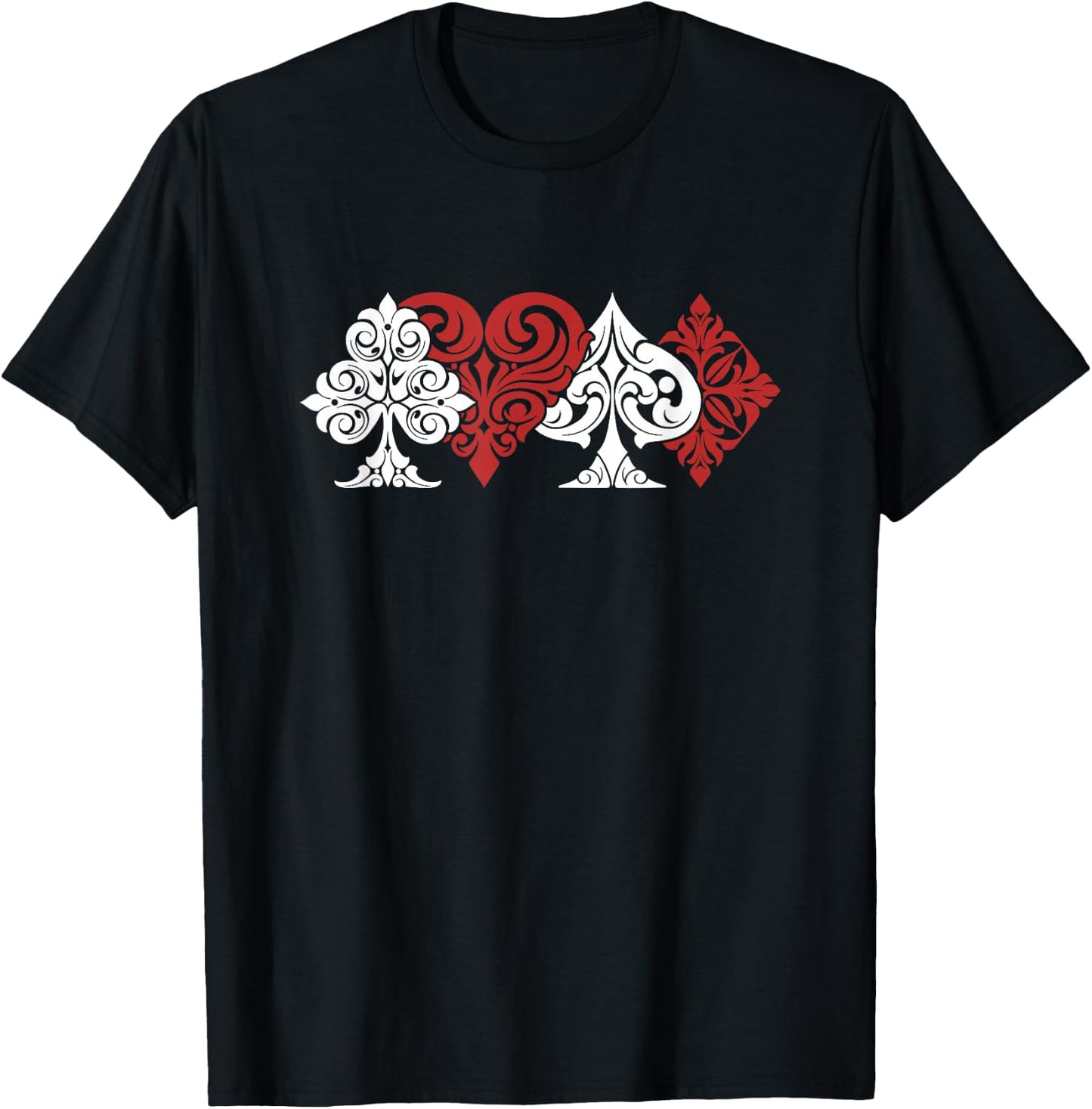 Poker Gambling Gambler - Texas Holdem Cards Poker T-Shirt - T-Shirt | Black