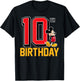 Disney - Mickey Mouse 10th Birthday T-Shirt - T-Shirt | Black