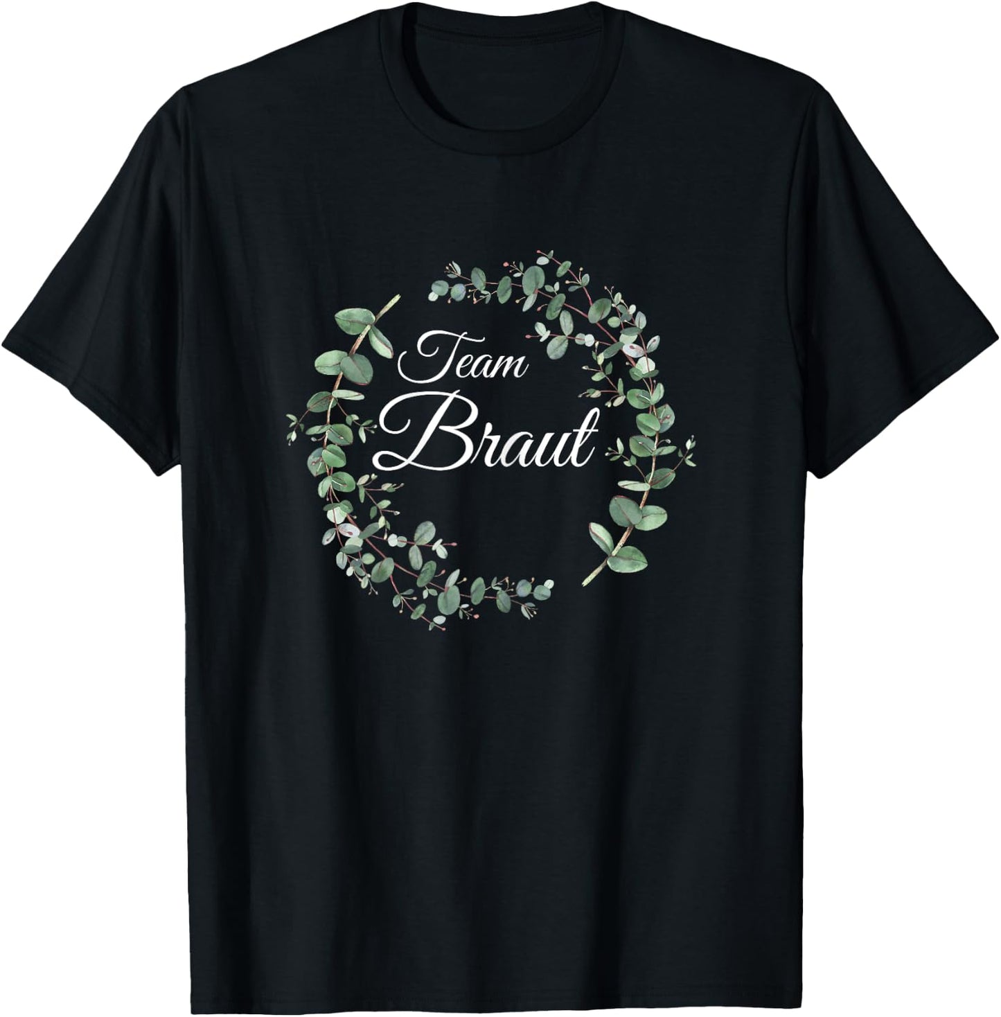 JGA Junggesellenabschied Kostüm Frauen Team Braut T-Shirt - T-Shirt | Black