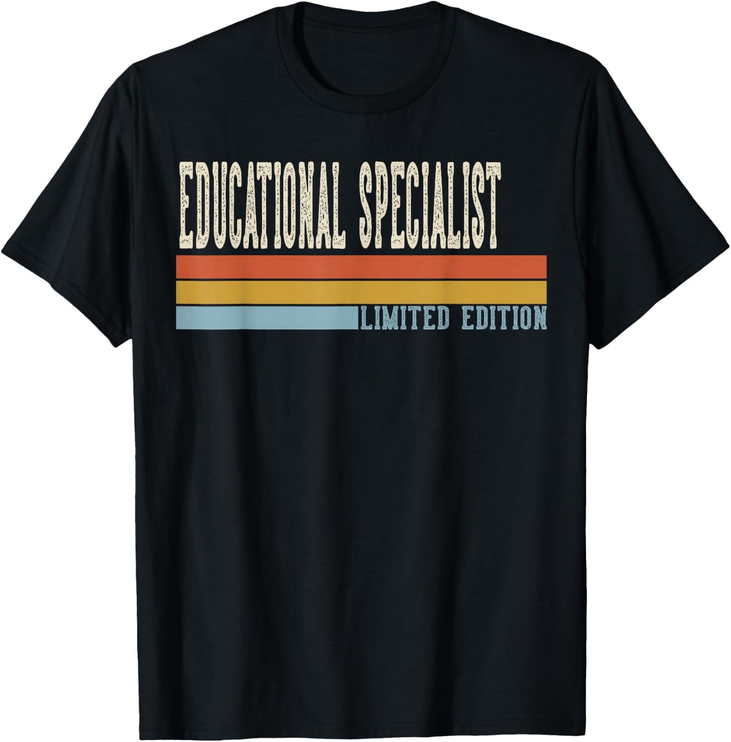 Educational Specialist Week Vintage Back to School Day T-Shirt - T-Shirt | Black