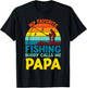 My Favorite Fishing Buddy Calls Me Papa fisherman dad men T-Shirt - T-Shirt | Black