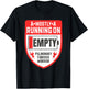 Mostly Running On Empty Pulmonary Fibrosis Warrior T-Shirt - T-Shirt | Black