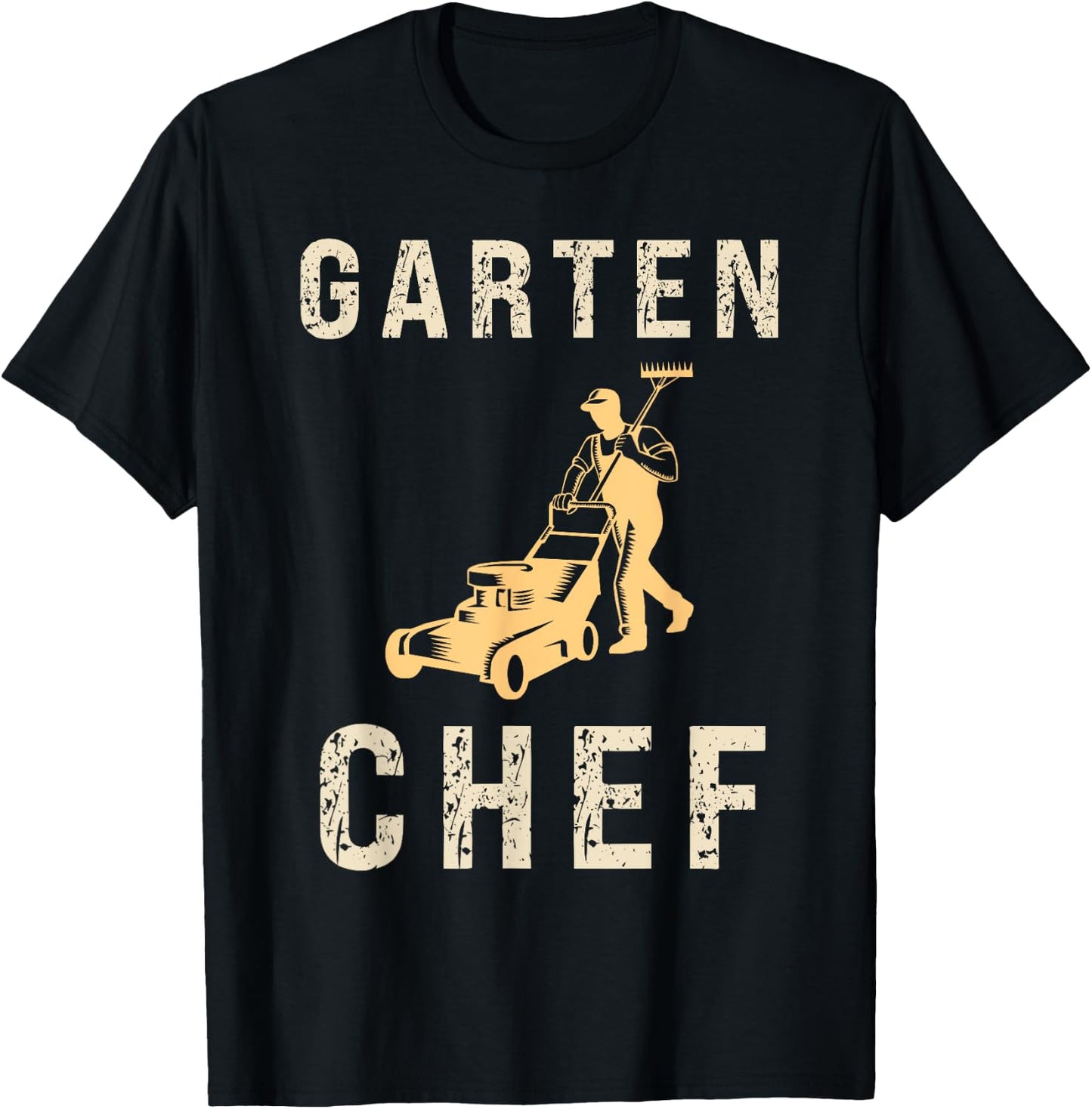 Gärtner Garten Chef Papa Opa Vatertag T-Shirt - T-Shirt | Black