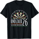 And Zack Schon Wieder 26 Breakfast Washing Machine Dart Darts , black T-Shirt - T-Shirt | Black