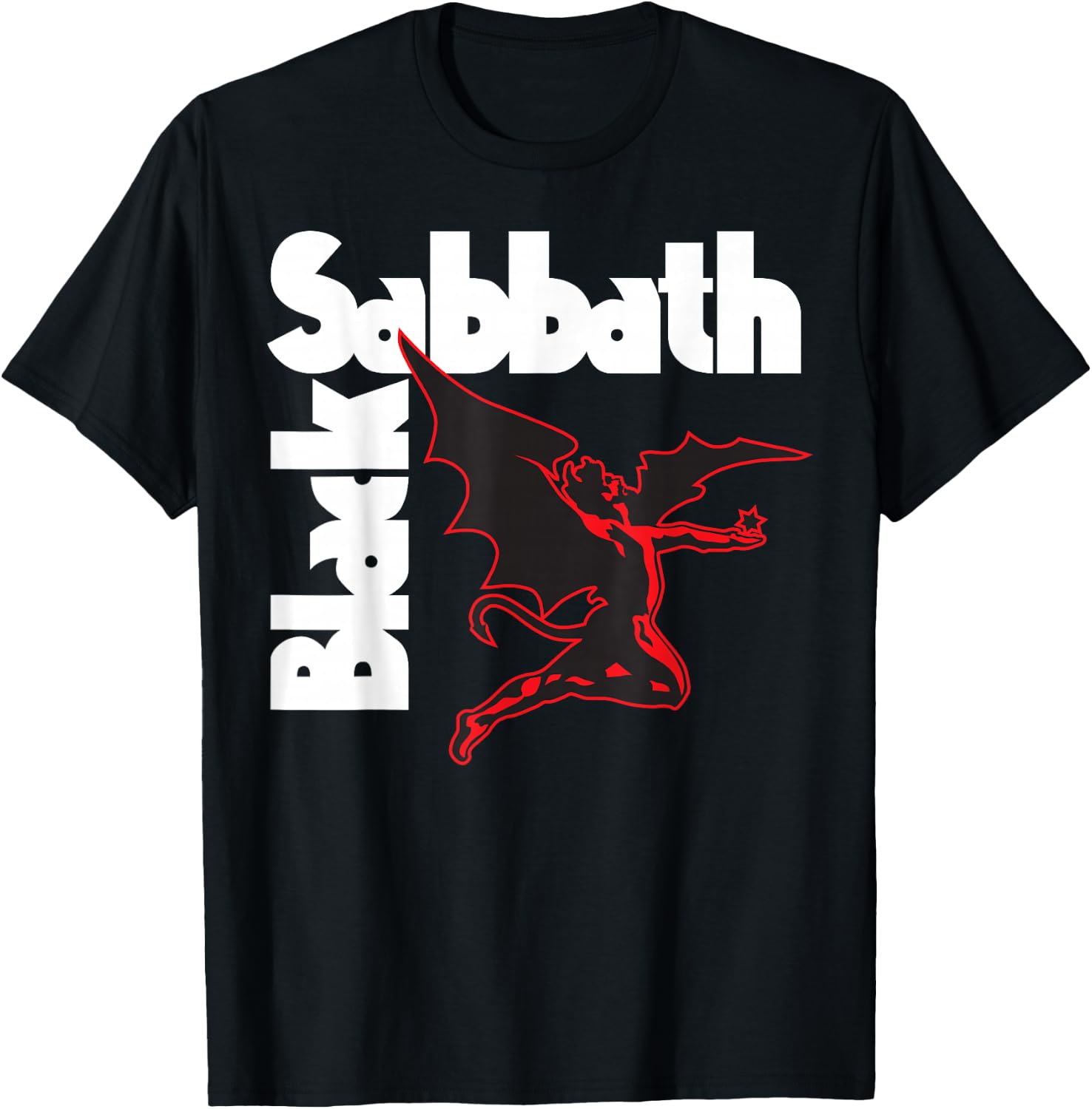 Black Sabbath Demon Logo T-Shirt - T-Shirt | Black