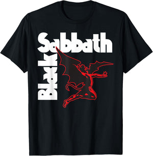 Black Sabbath Demon Logo T-Shirt - T-Shirt | Black