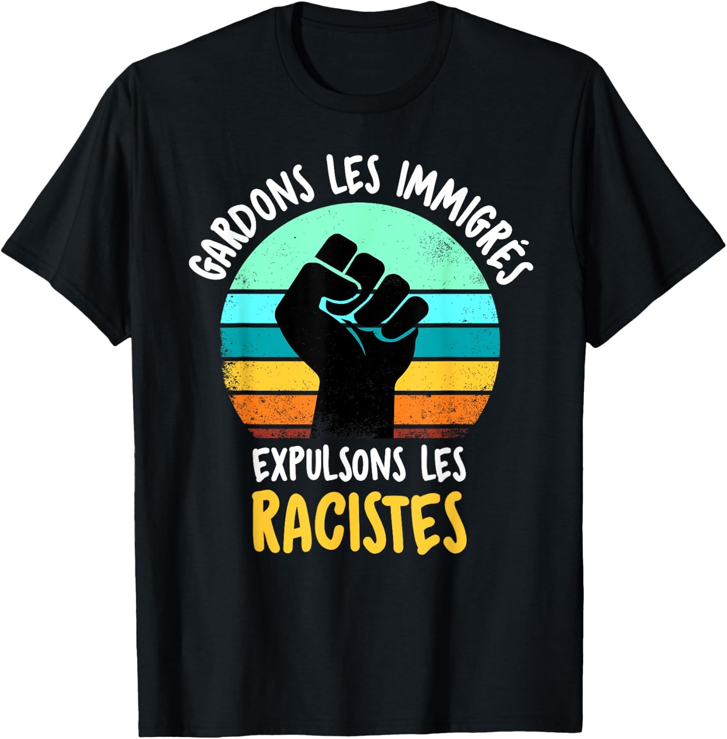 Activist Discrimination Human Rights Anti-Racism , Black, S T-Shirt - T-Shirt | Black
