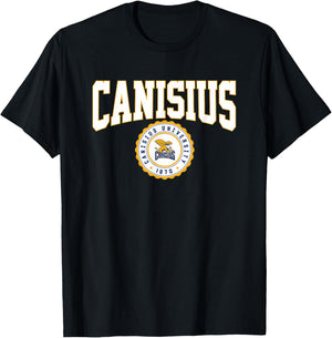 Canisius College Golden Griffins Collegiate Seal T-Shirt - T-Shirt | Black