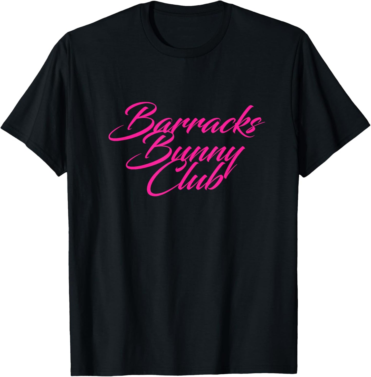 Barracks Bunny Club T-Shirt - T-Shirt | Black
